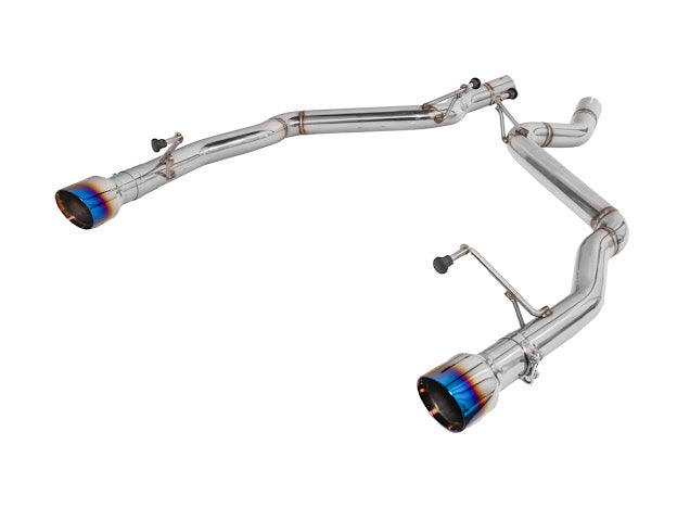 2024-Up Ford Mustang S650 | Muffler Delete Axle Back 3.5'' Dual Tips Exhaust